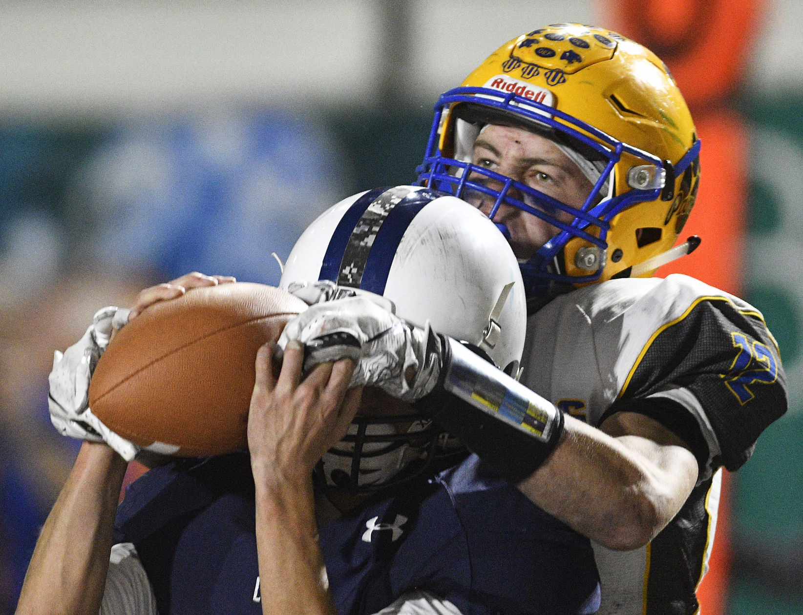 1A DII Football State Championships - Carey Vs. LHC